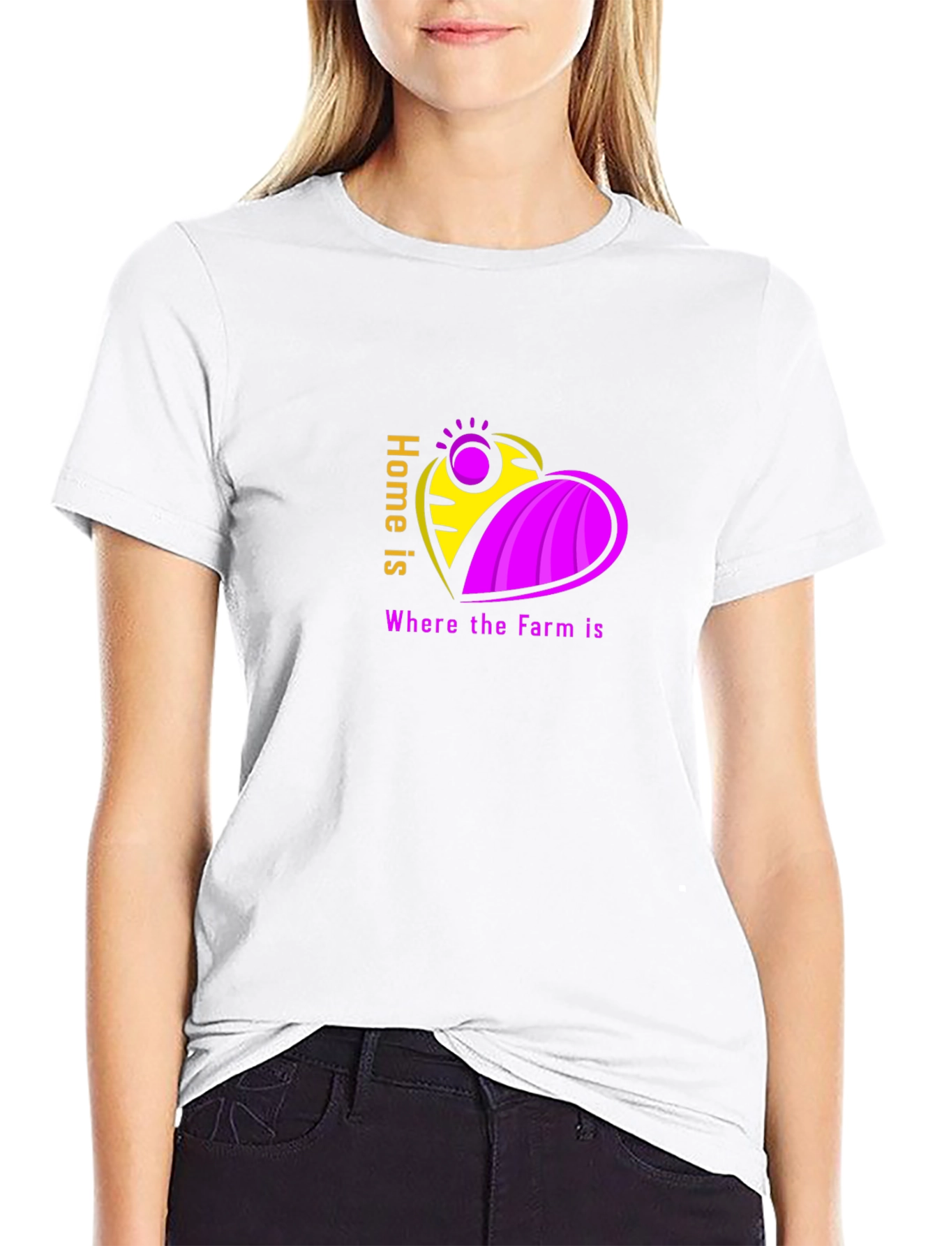 Home is Where the Farm is T-Shirt