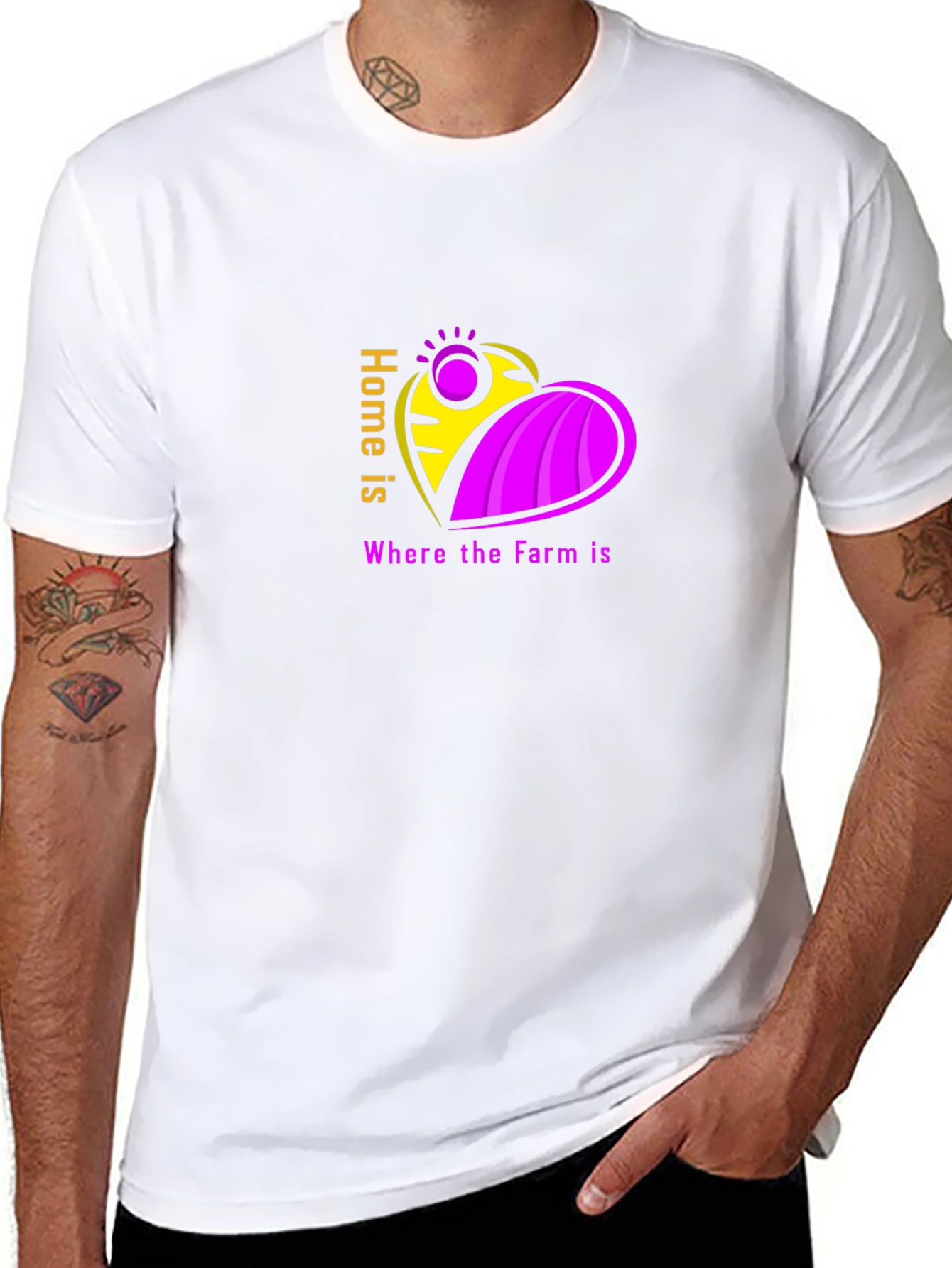 Home is Where the Farm is T-Shirt