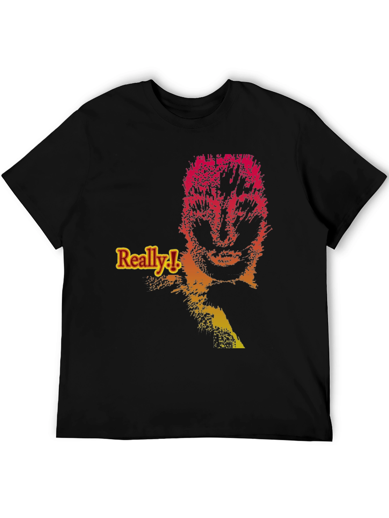 Abstract Graphic Tee - Really! Statement Shirt