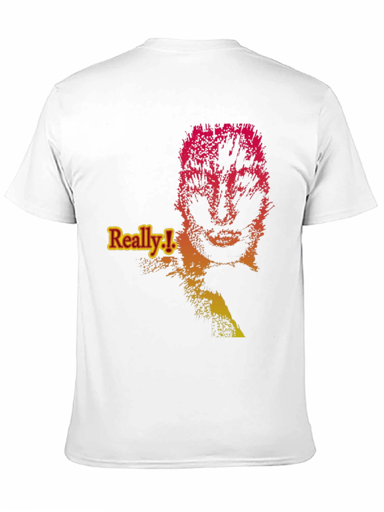 Abstract Graphic Tee - Really! Statement Shirt
