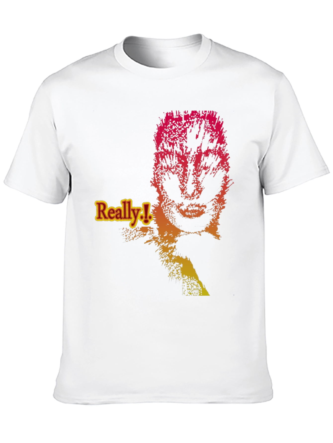 Abstract Graphic Tee - Really! Statement Shirt