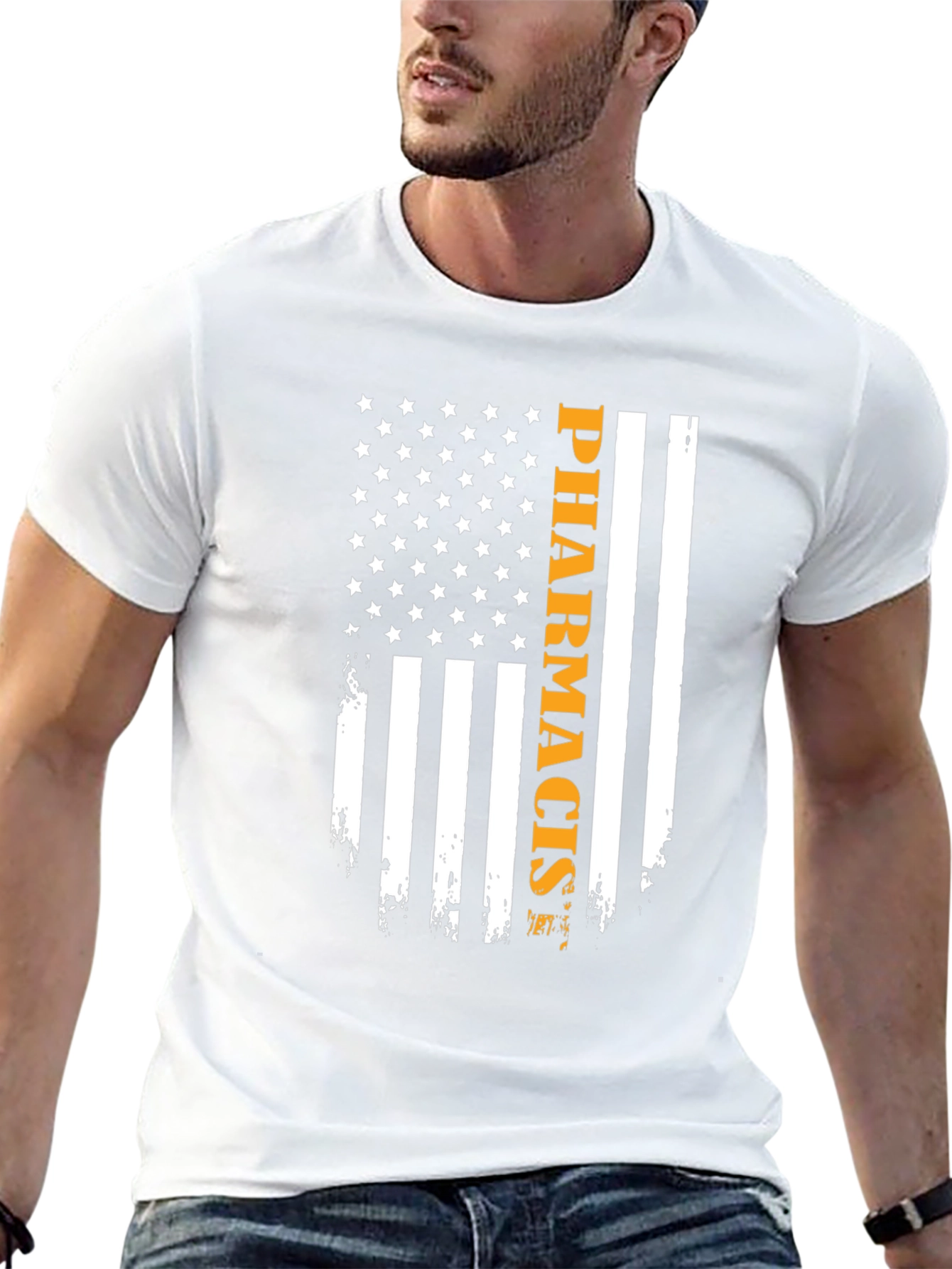 American Flag Pharmacist T-Shirt