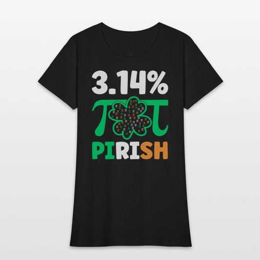 3.14% PIrish Funny St. Patricks Math Geek Pi Day