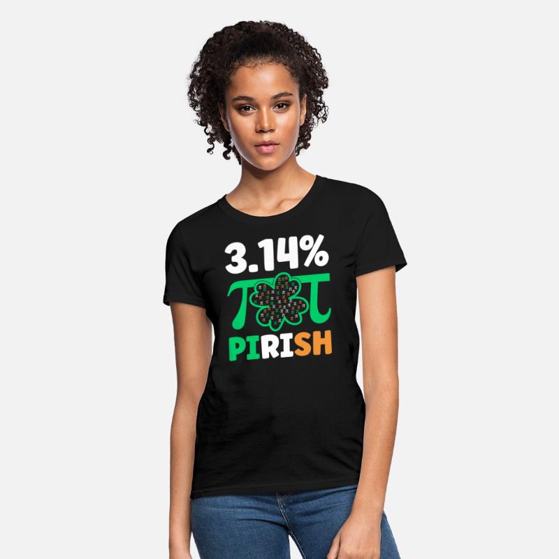 3.14% PIrish Funny St. Patricks Math Geek Pi Day