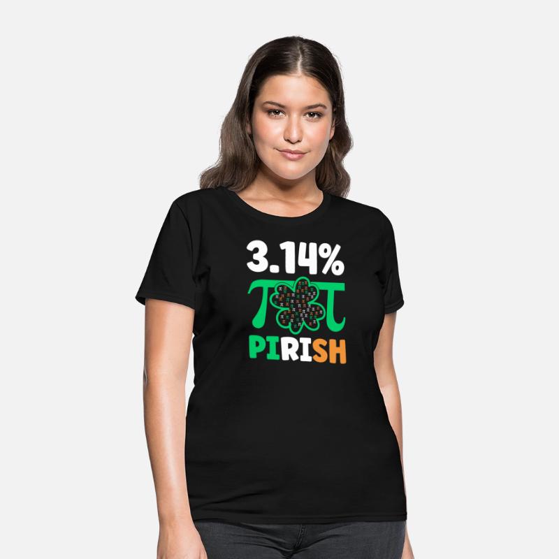 3.14% PIrish Funny St. Patricks Math Geek Pi Day