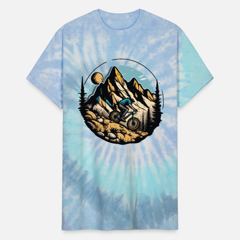 337 nature scene mountain biking