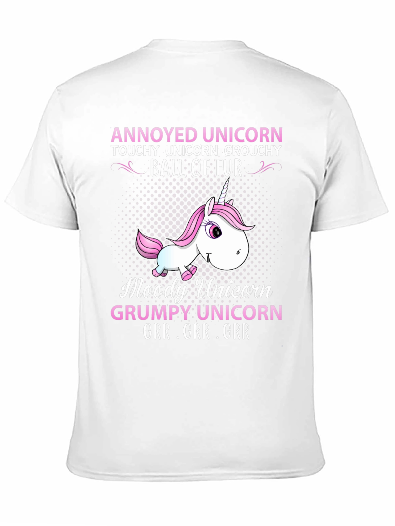 Annoyed Unicorn Graphic T-Shirt