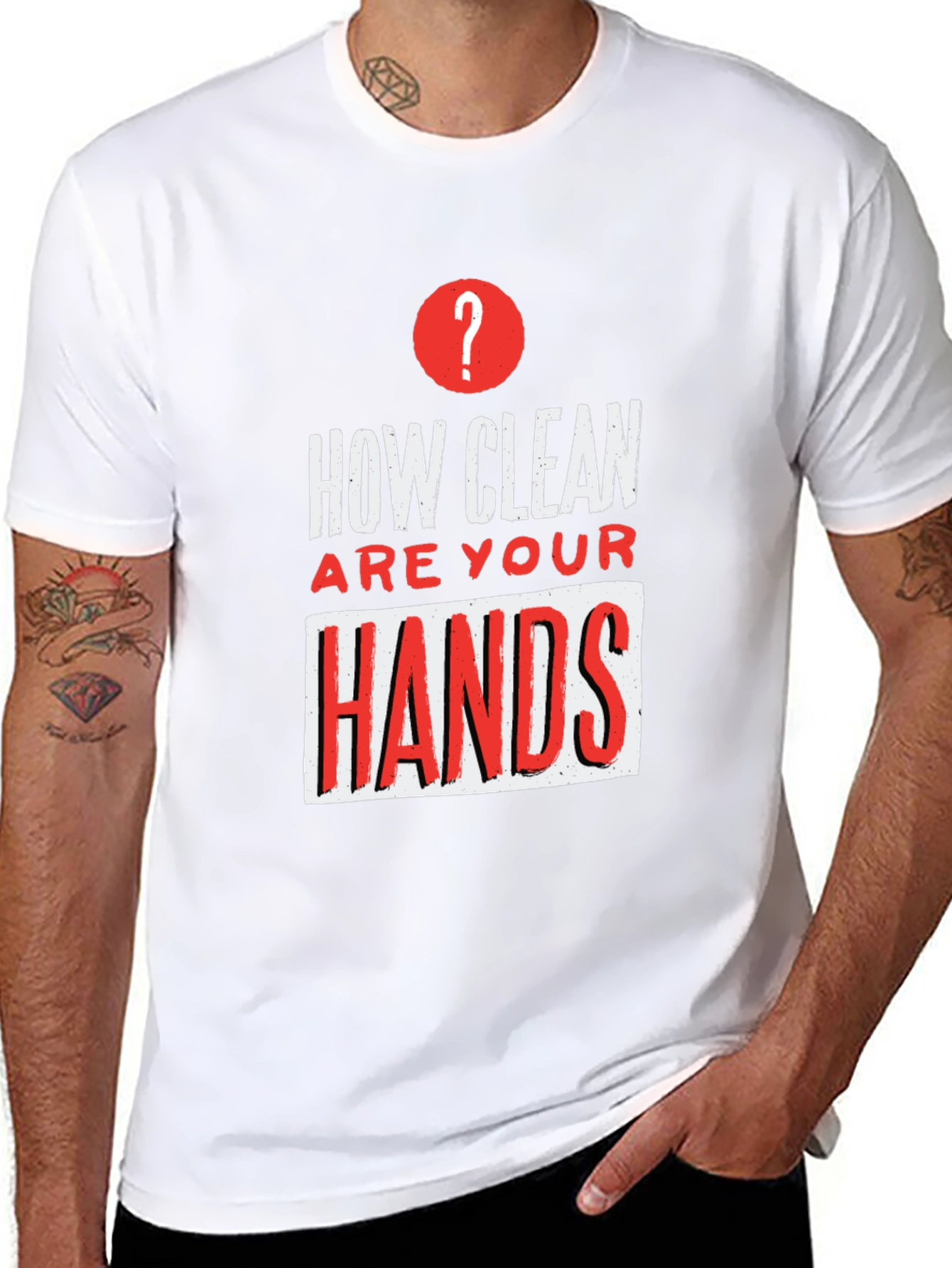 How Clean Are Your Hands? Graphic T-Shirt