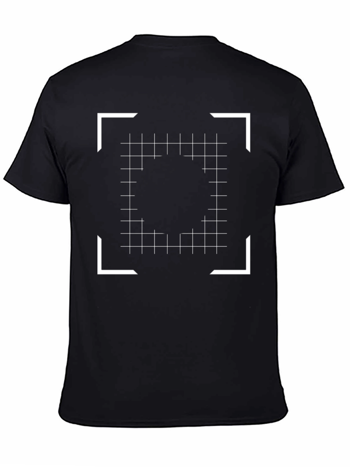Abstract Grid T-Shirt - Modern Minimalist Design