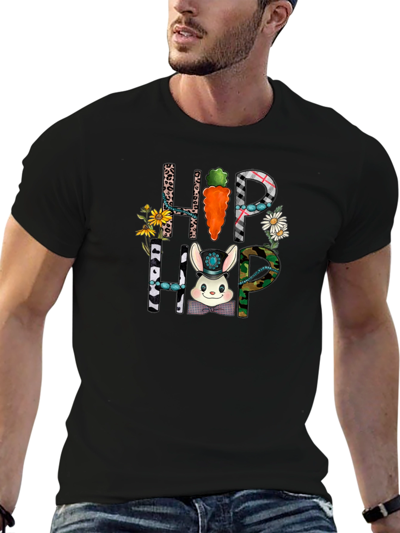 Hip Hop Easter Bunny T-Shirt