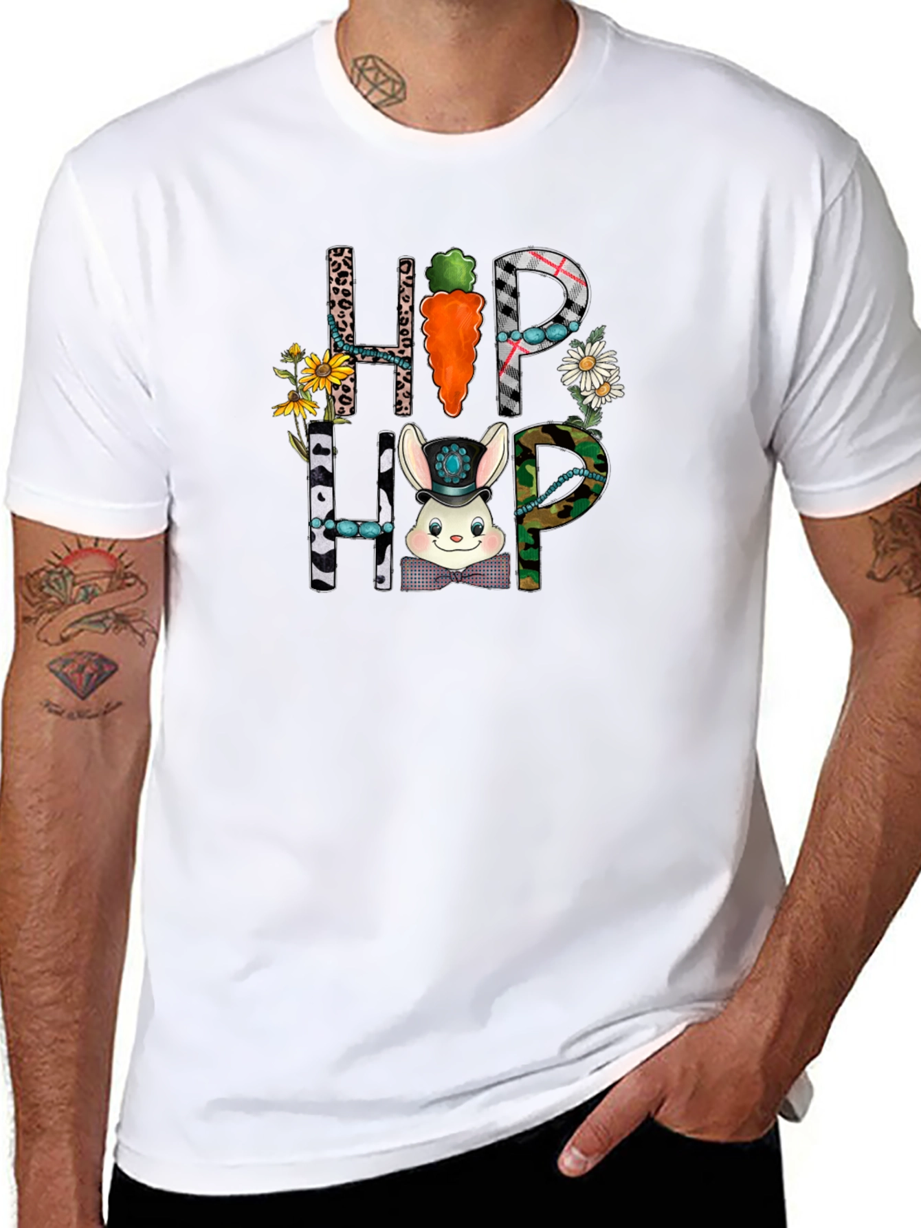 Hip Hop Easter Bunny T-Shirt