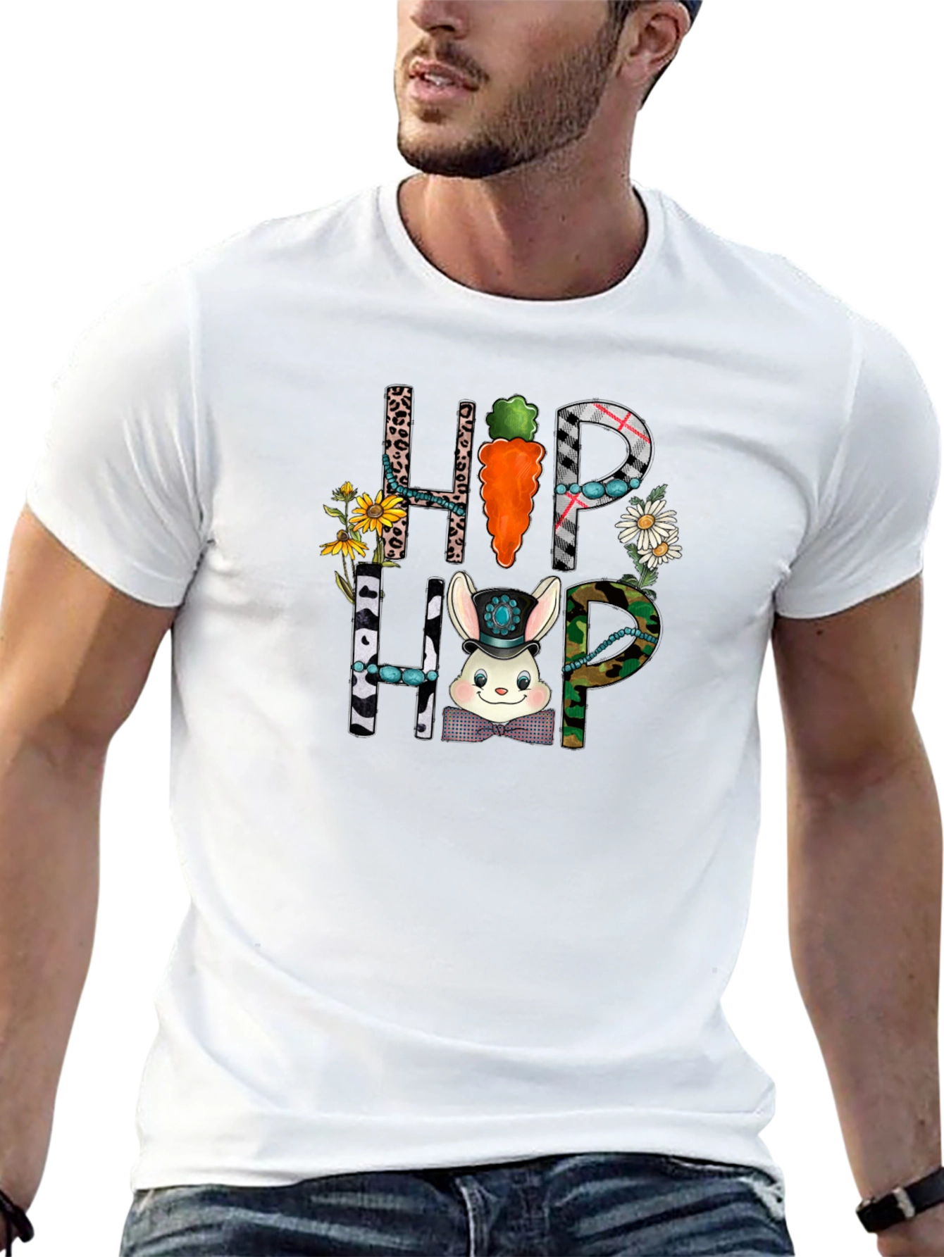 Hip Hop Easter Bunny T-Shirt