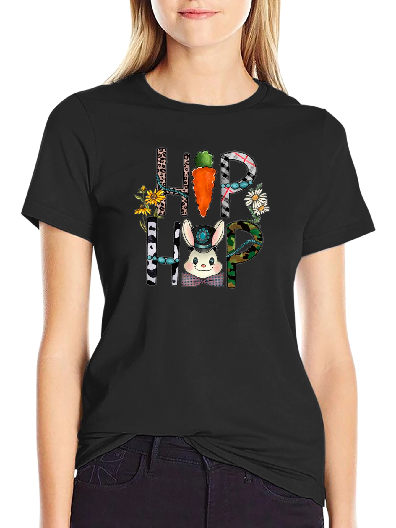 Hip Hop Easter Bunny T-Shirt