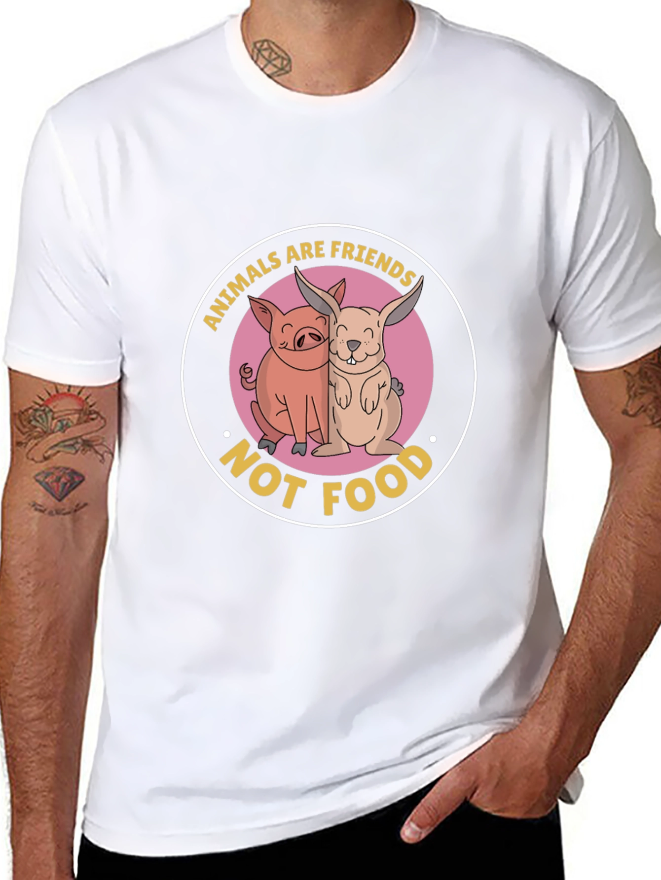 Animals are Friends Not Food T-Shirt