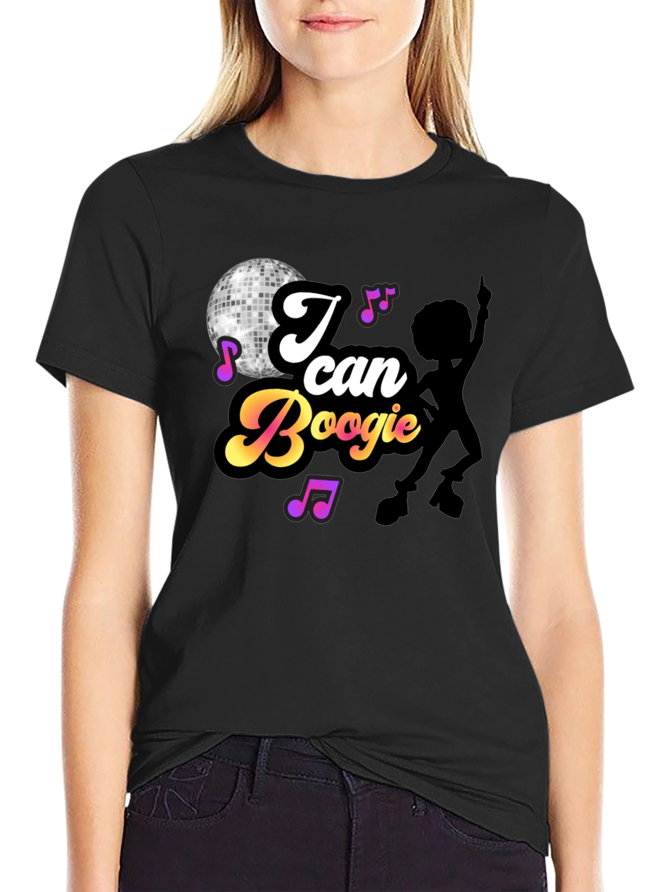 I Can Boogie Disco T-Shirt - Retro Dance Tee
