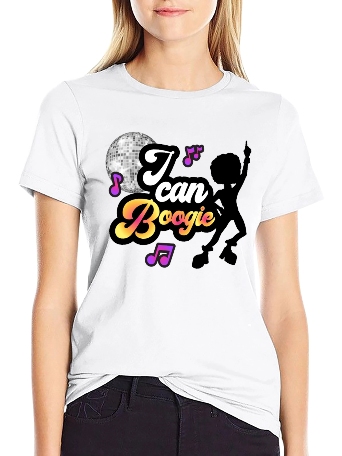 I Can Boogie Disco T-Shirt - Retro Dance Tee
