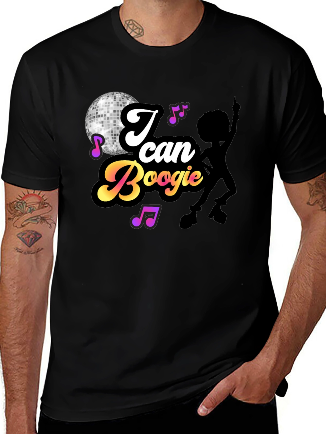 I Can Boogie Disco T-Shirt - Retro Dance Tee