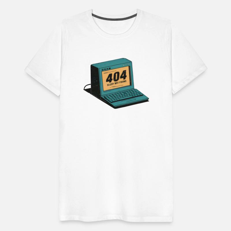 404 Sleep Not Found - Retro Computer Design