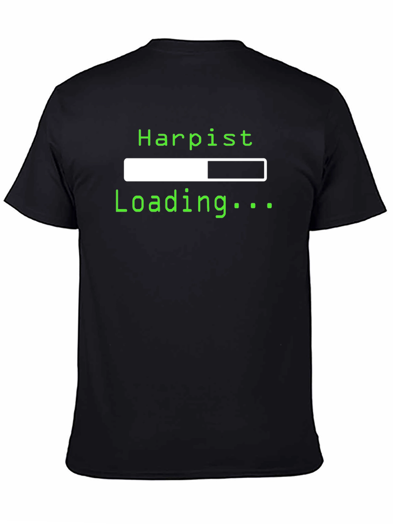Harpist Loading T-Shirt - Funny Musician Tee
