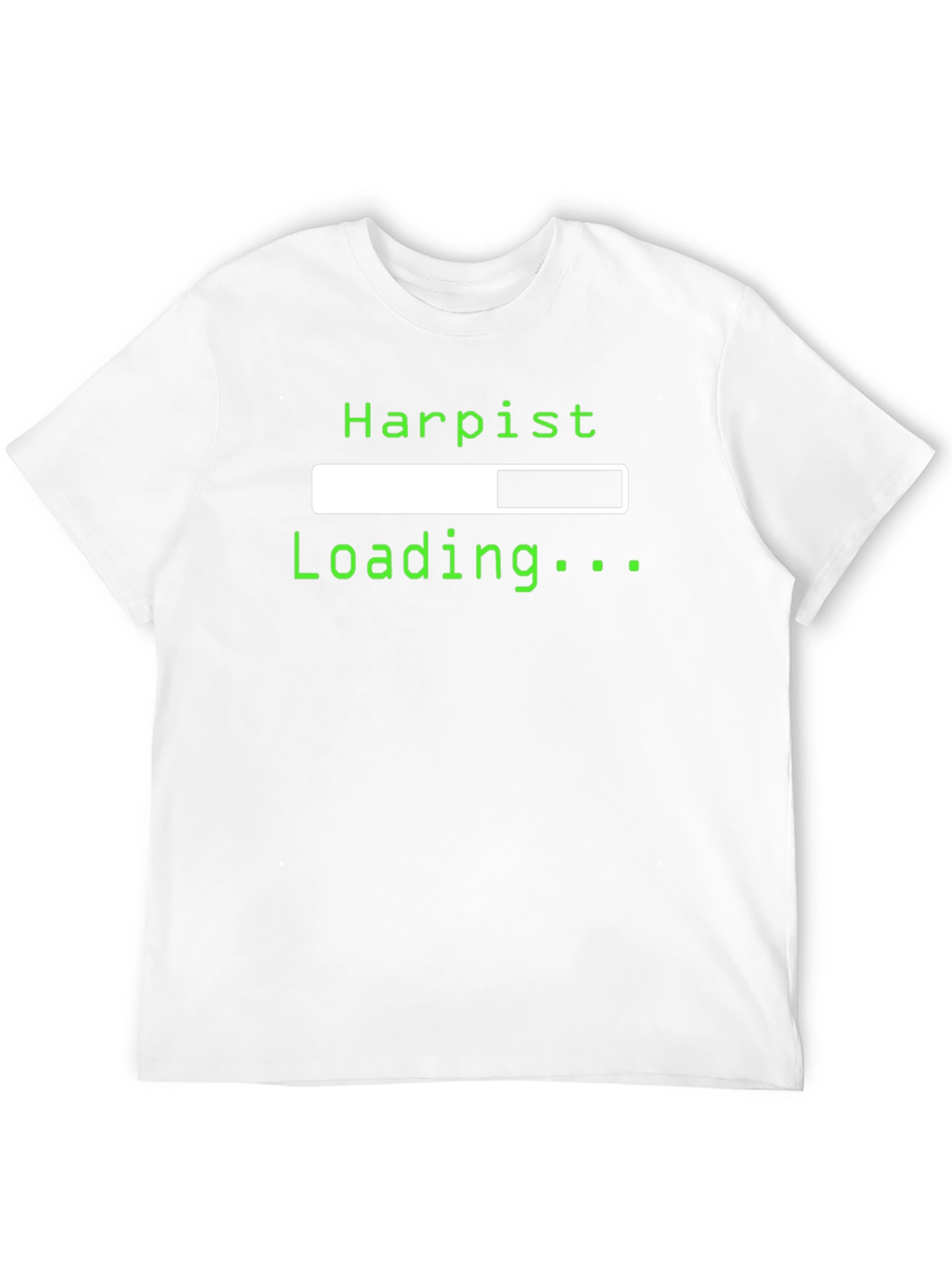 Harpist Loading T-Shirt - Funny Musician Tee