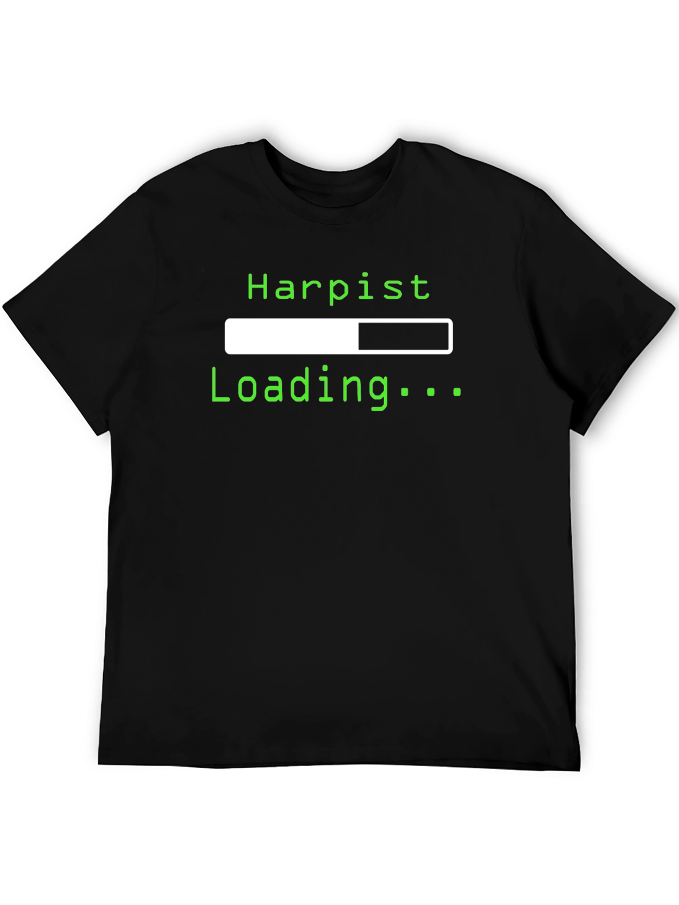 Harpist Loading T-Shirt - Funny Musician Tee