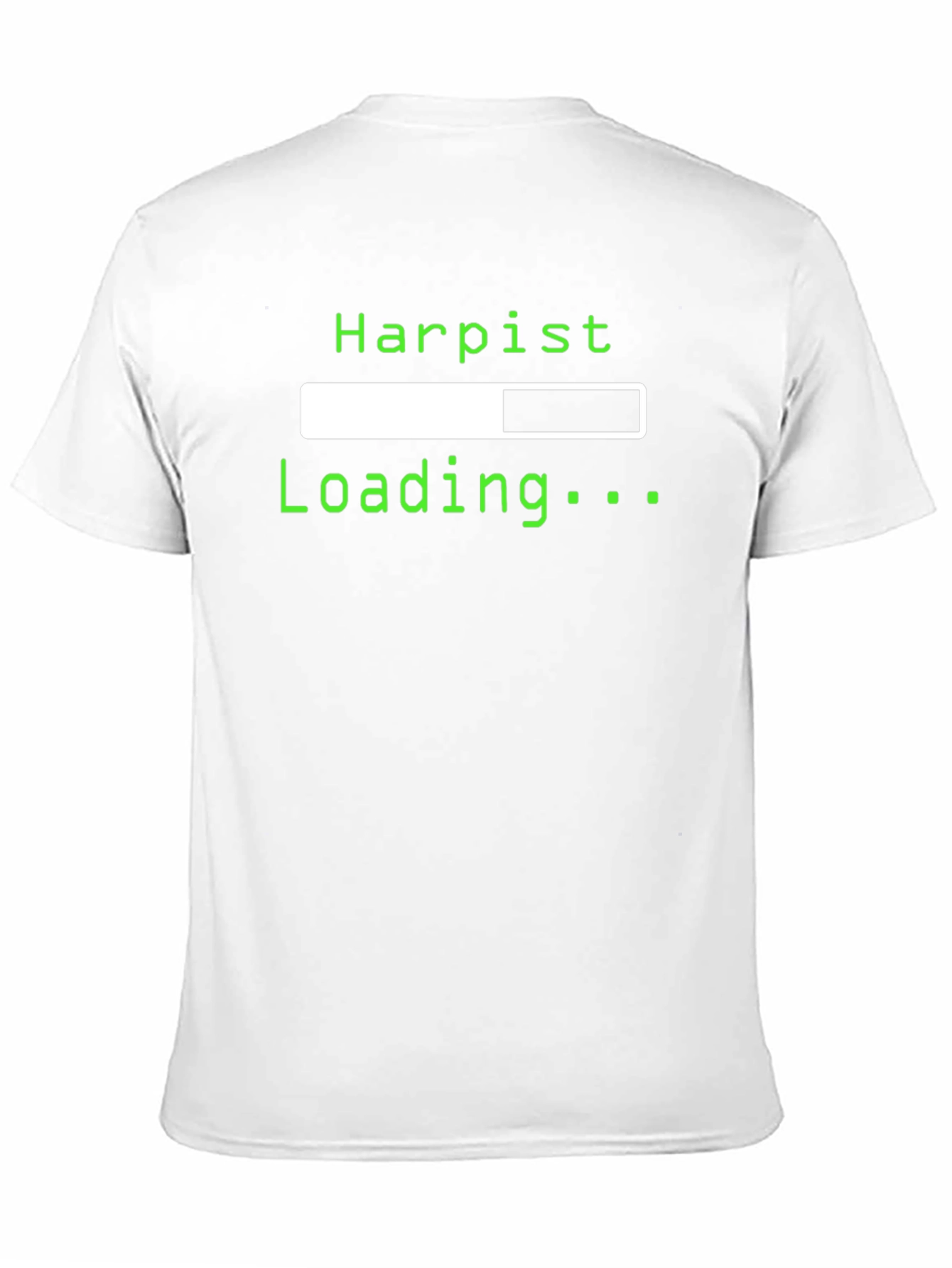 Harpist Loading T-Shirt - Funny Musician Tee