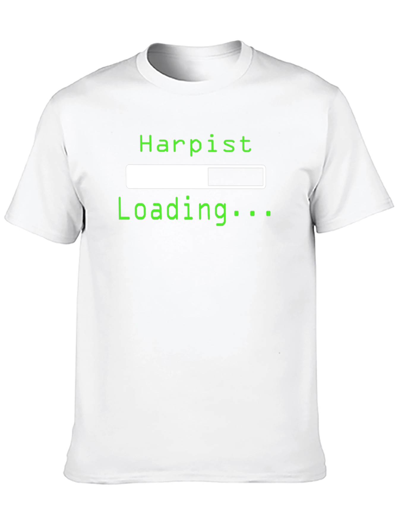 Harpist Loading T-Shirt - Funny Musician Tee