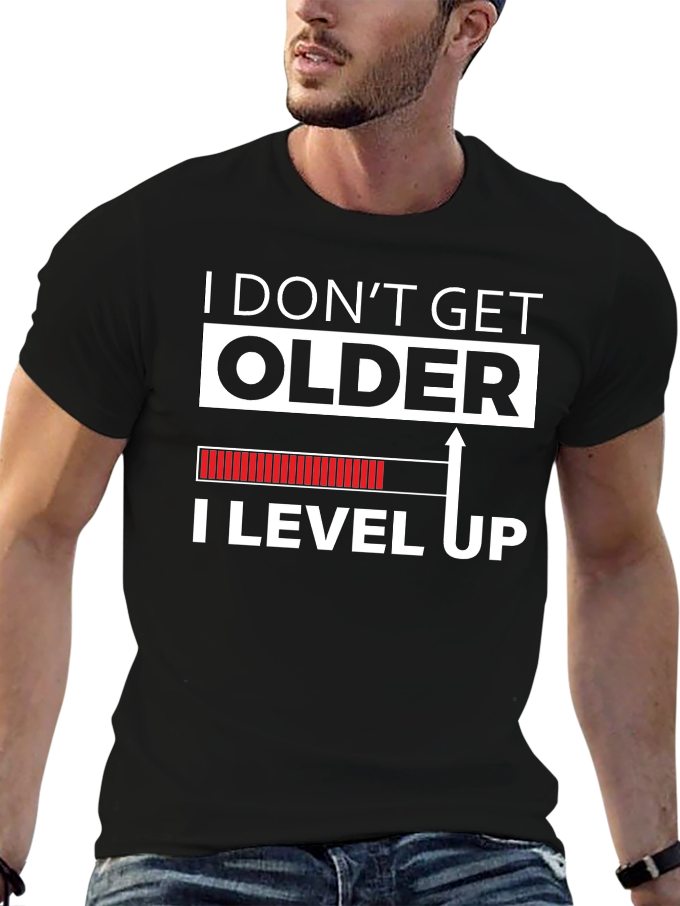 I Dont Get Older I Level Up Graphic Tee