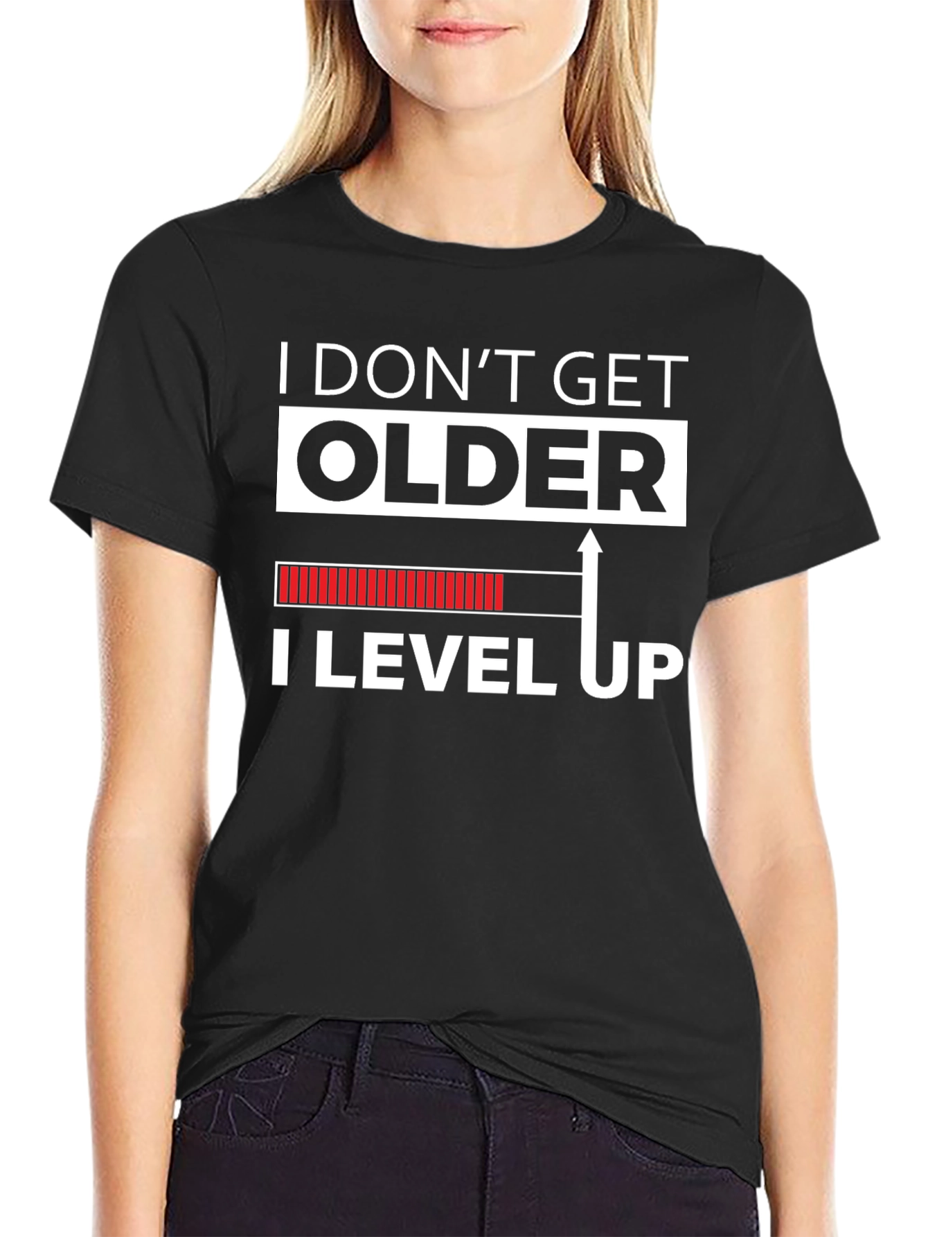 I Dont Get Older I Level Up Graphic Tee
