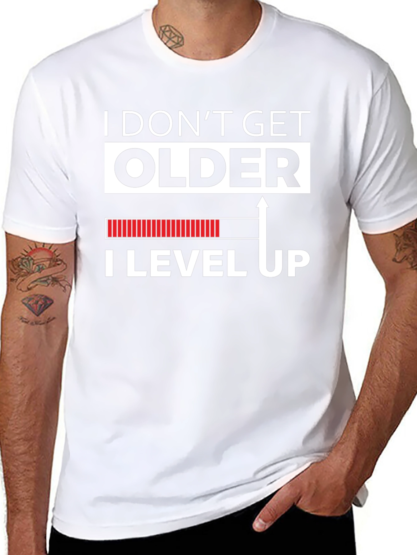 I Dont Get Older I Level Up Graphic Tee