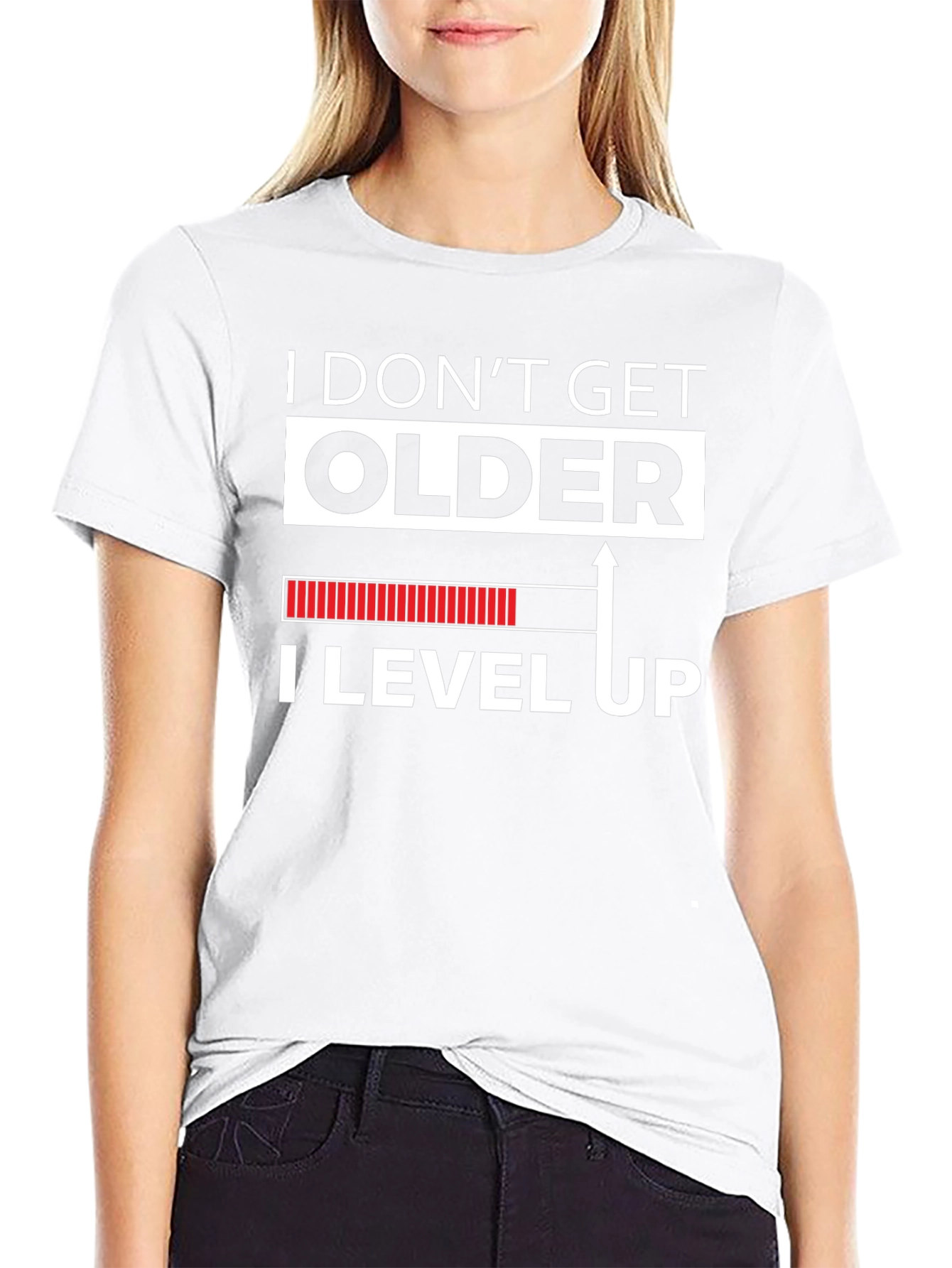 I Dont Get Older I Level Up Graphic Tee
