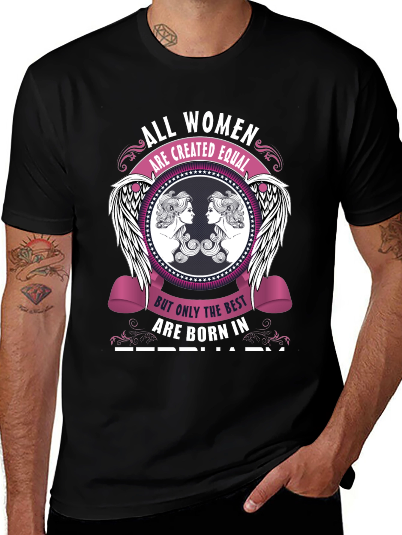 All Women Born In February T-Shirt