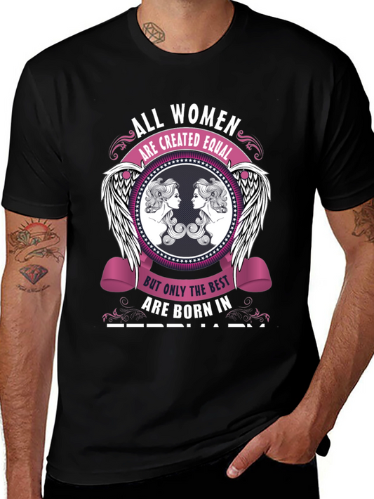 All Women Born In February T-Shirt