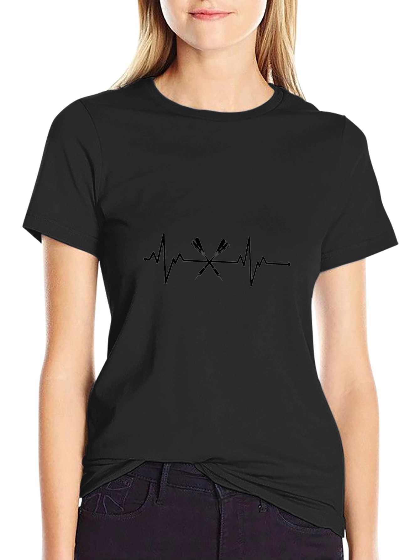 Heartbeat Arrow T-Shirt - Archery Passion Tee