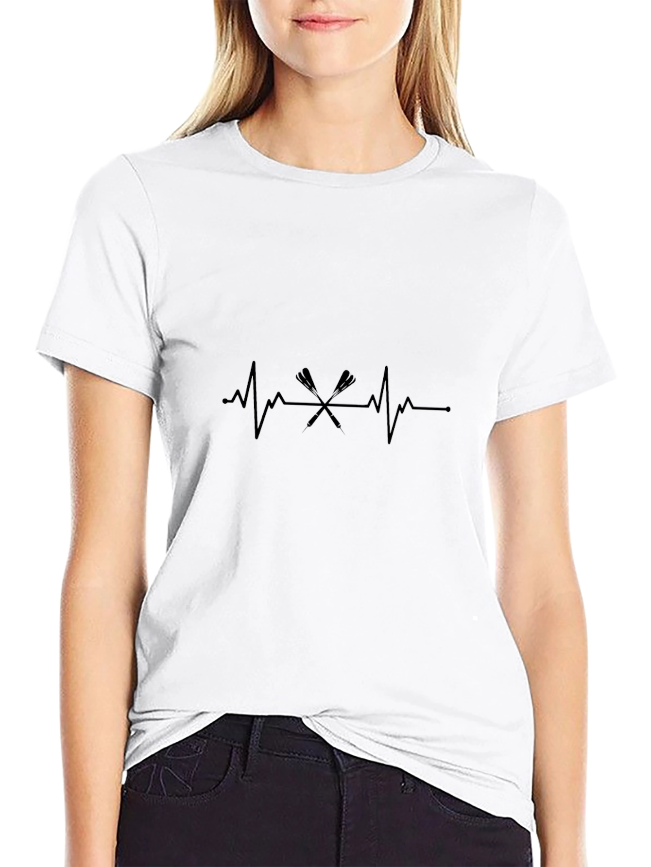 Heartbeat Arrow T-Shirt - Archery Passion Tee