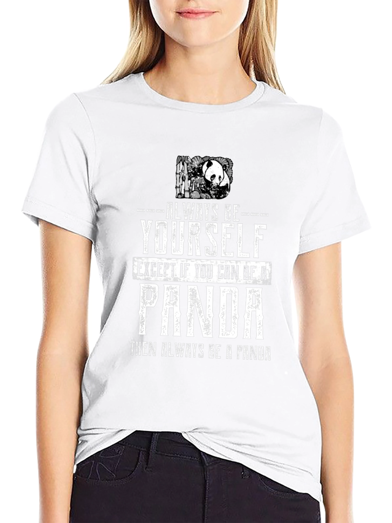 Always Be Yourself Panda T-Shirt