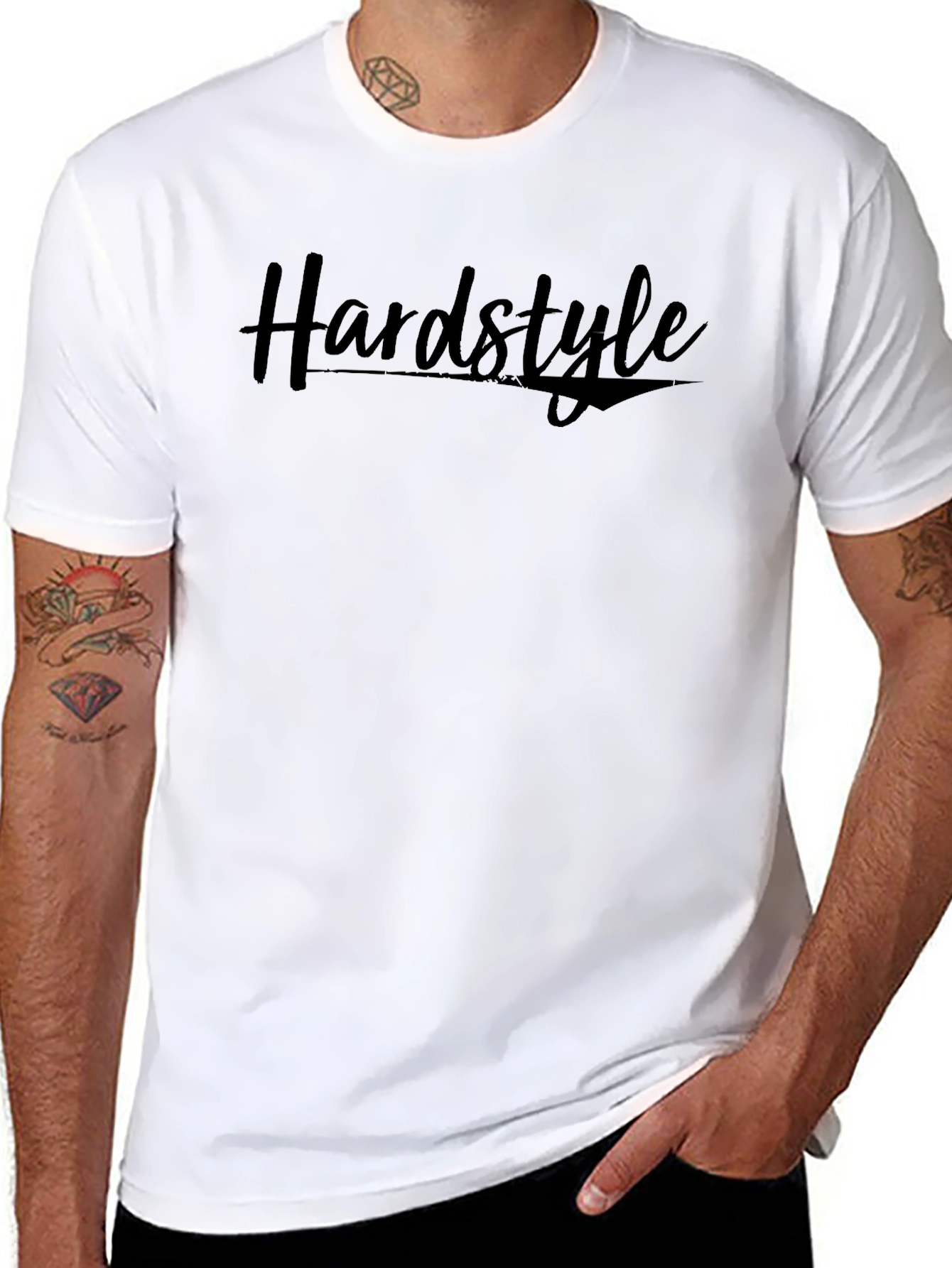 Hardstyle Graphic Tee - Black