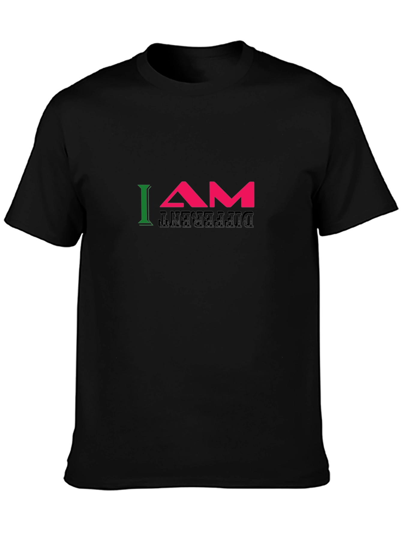 I AM Different Graphic Tee - Unique Statement Shirt