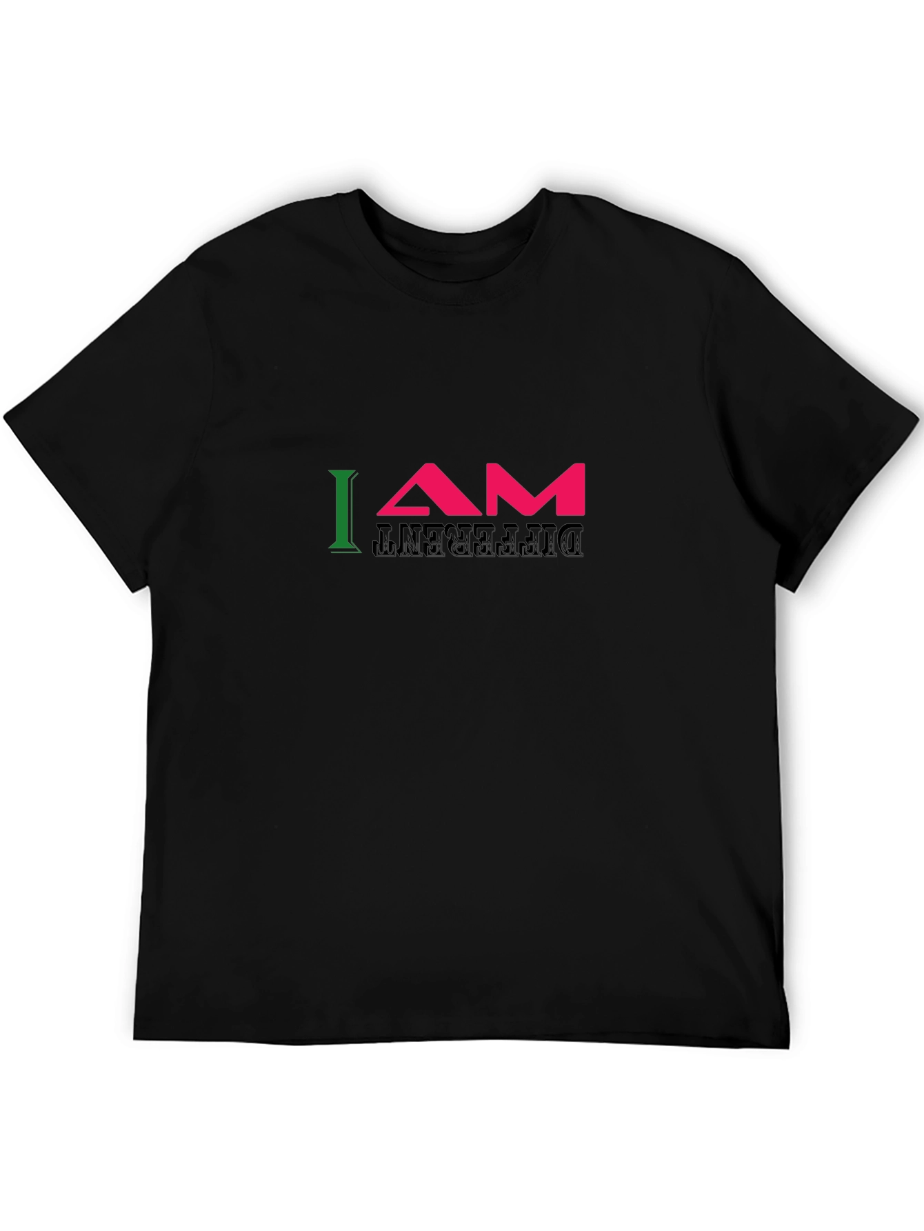 I AM Different Graphic Tee - Unique Statement Shirt