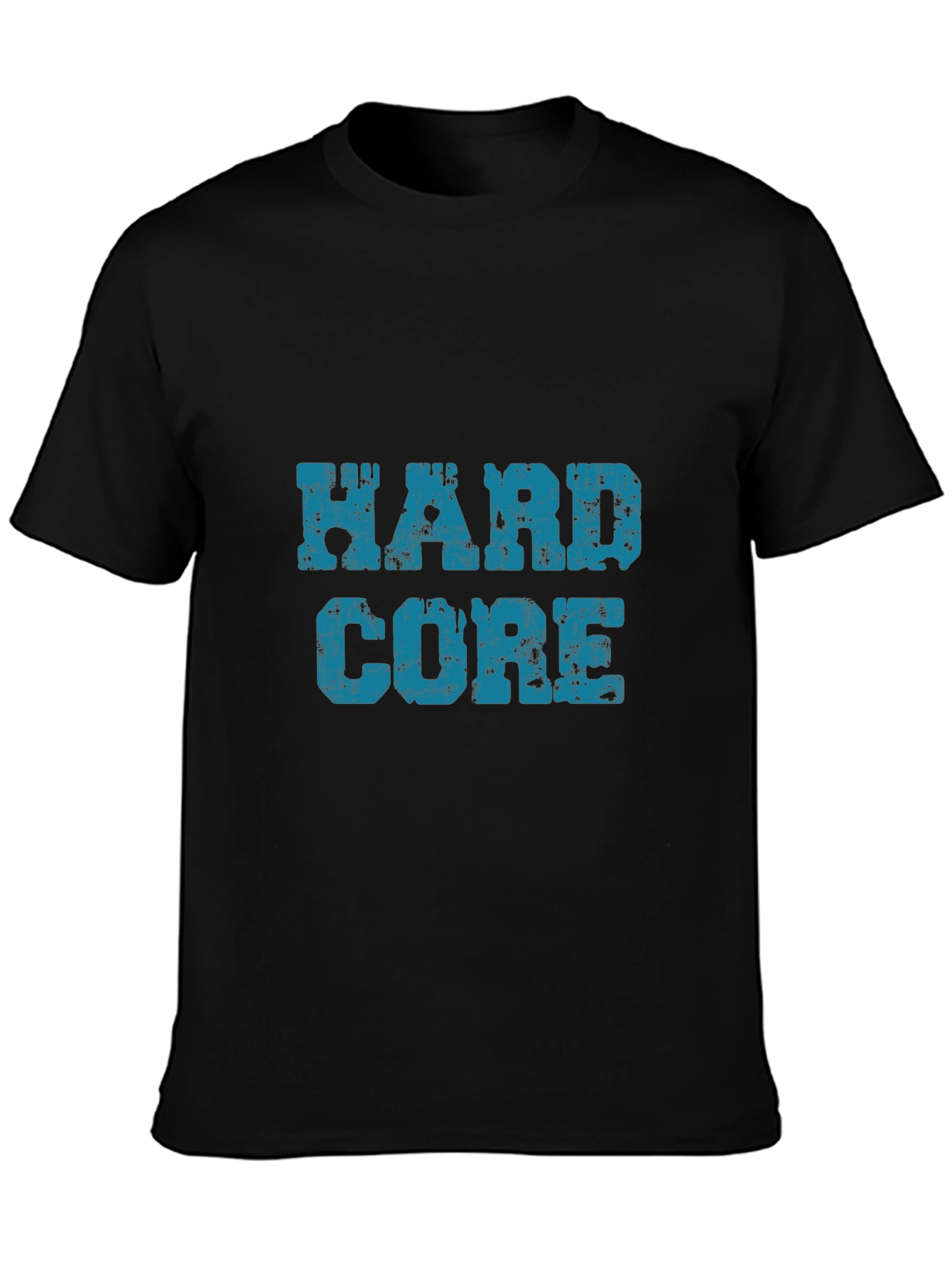 Hardcore Distressed Graphic T-Shirt