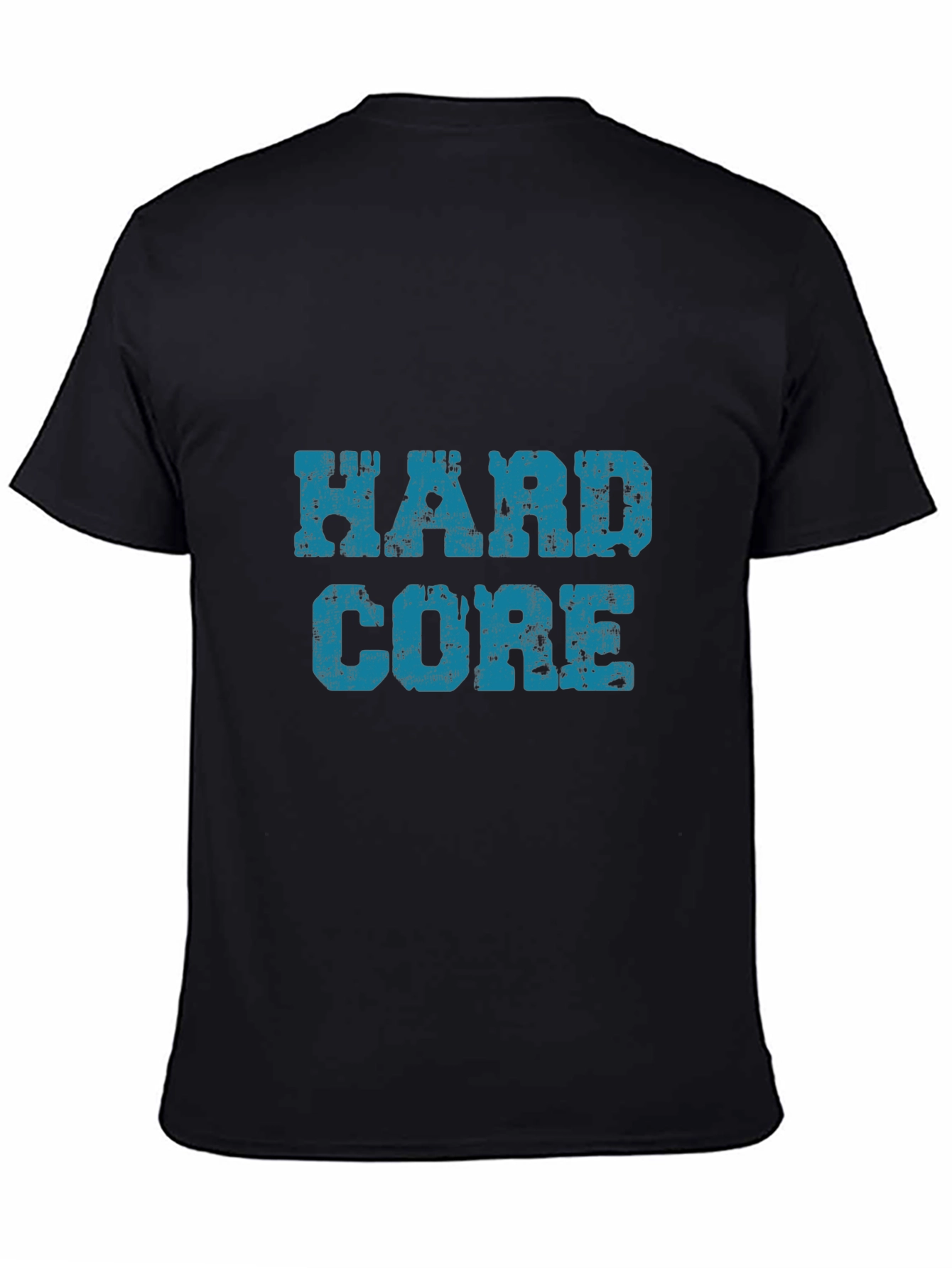 Hardcore Distressed Graphic T-Shirt