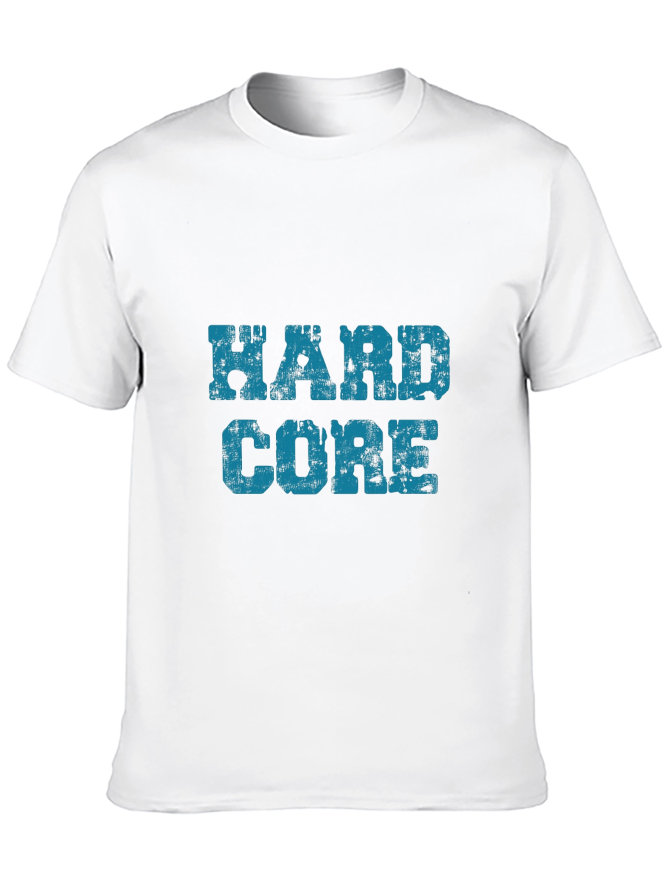 Hardcore Distressed Graphic T-Shirt