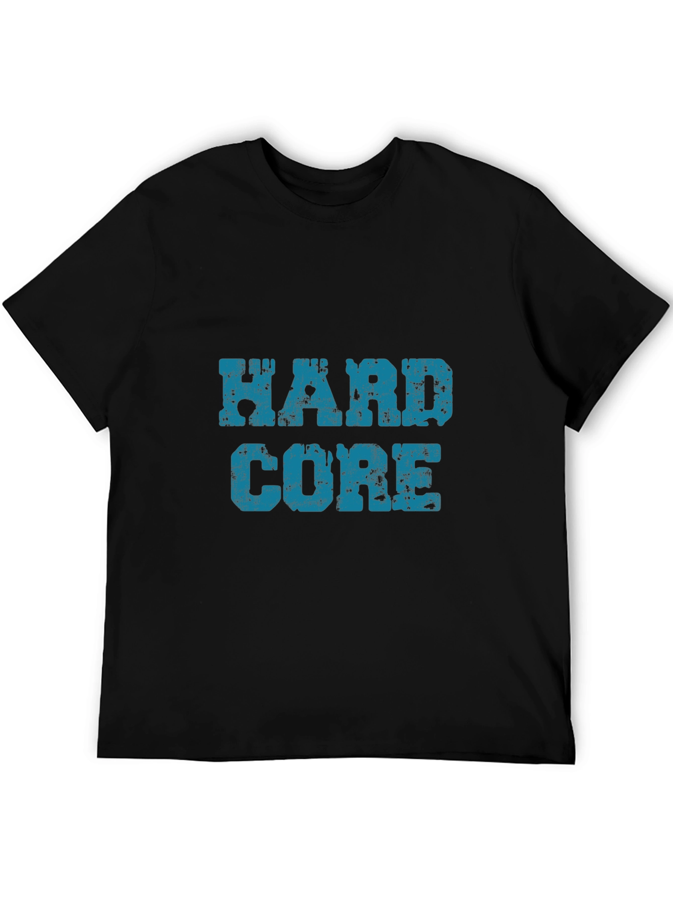 Hardcore Distressed Graphic T-Shirt