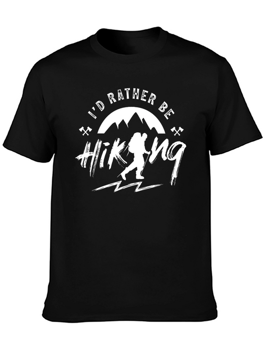 Hiking T-Shirt - Id Rather Be Hiking