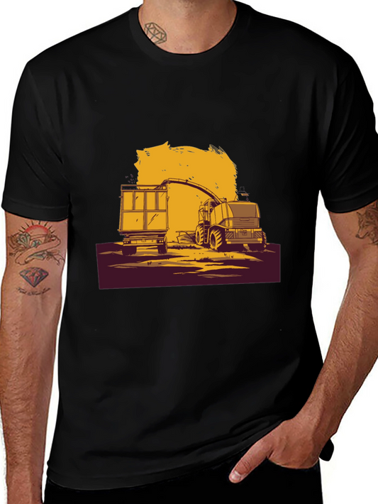 Harvest Time Black T-Shirt