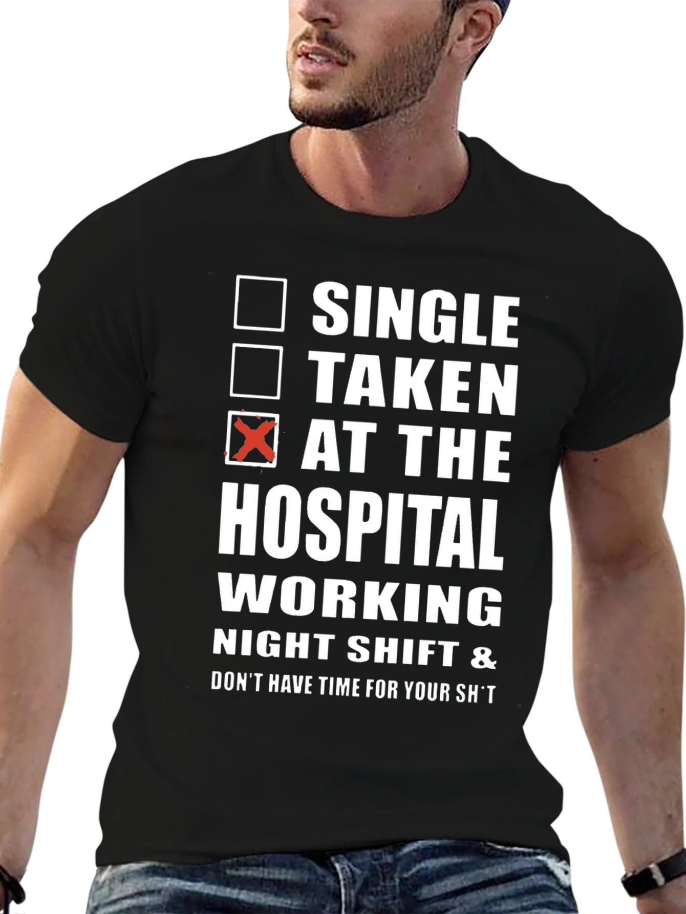 Hospital Night Shift Funny T-Shirt