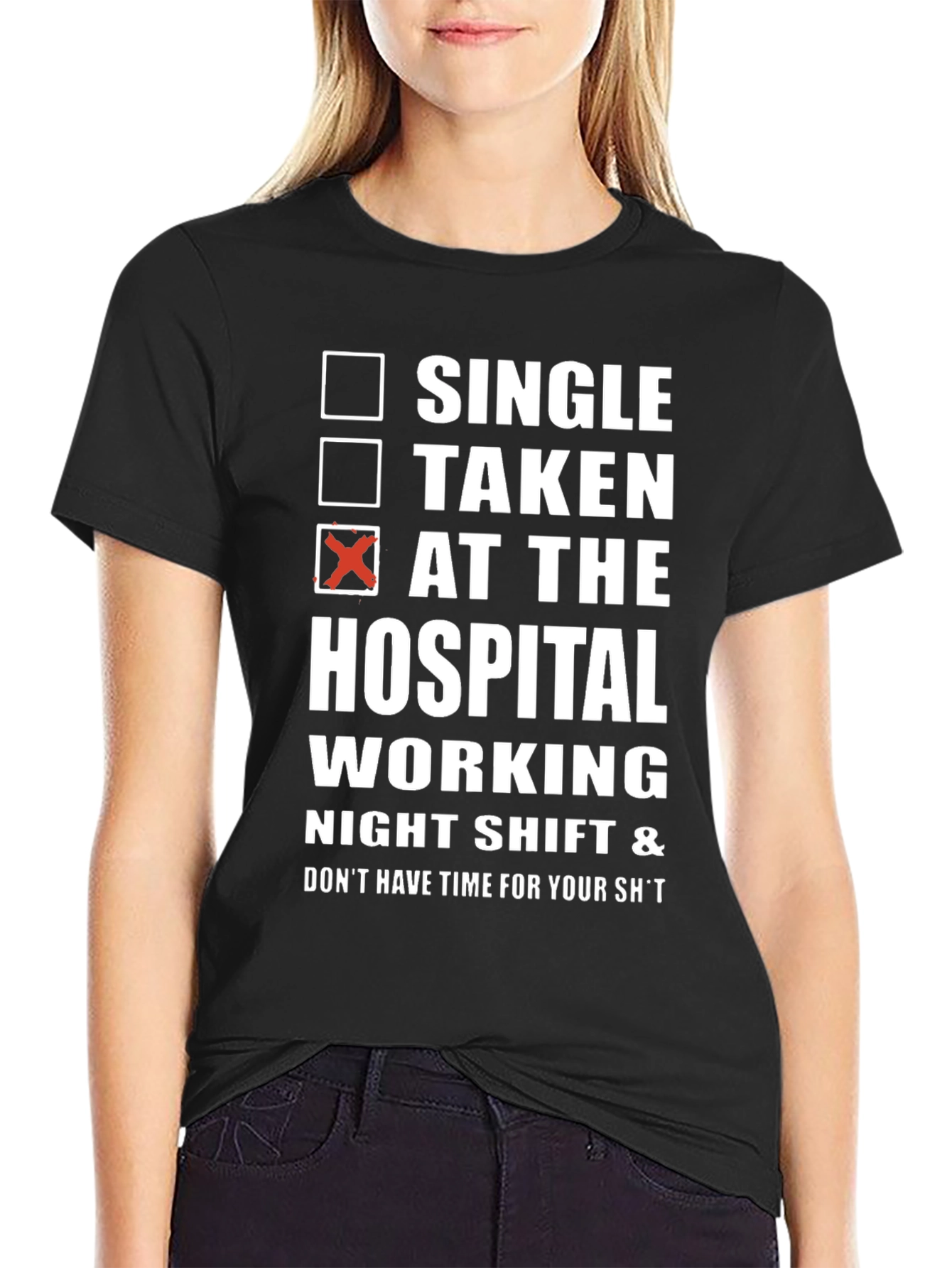 Hospital Night Shift Funny T-Shirt
