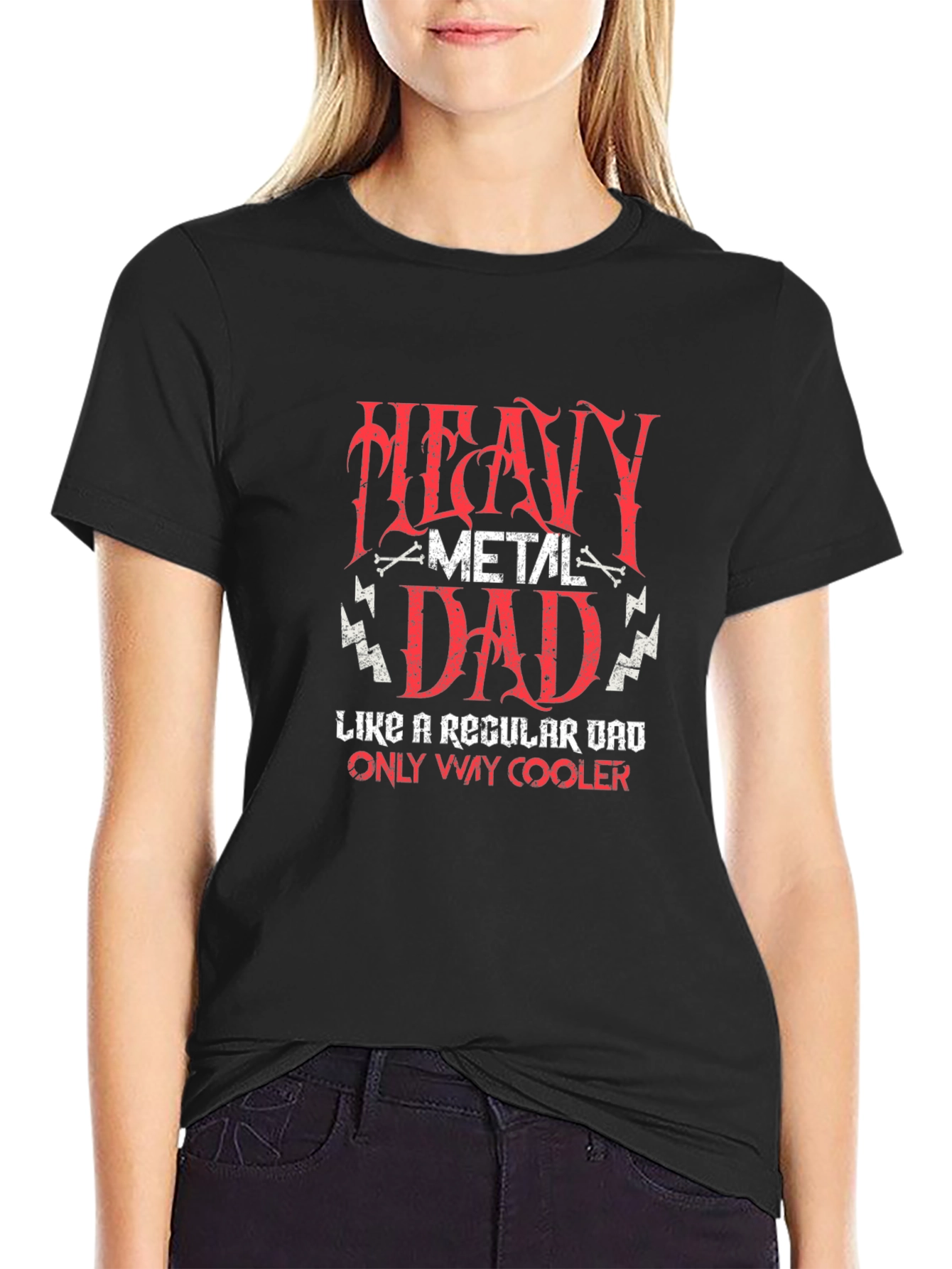 Heavy Metal Dad Graphic T-Shirt