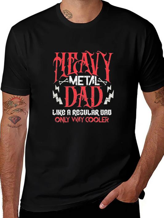 Heavy Metal Dad Graphic T-Shirt