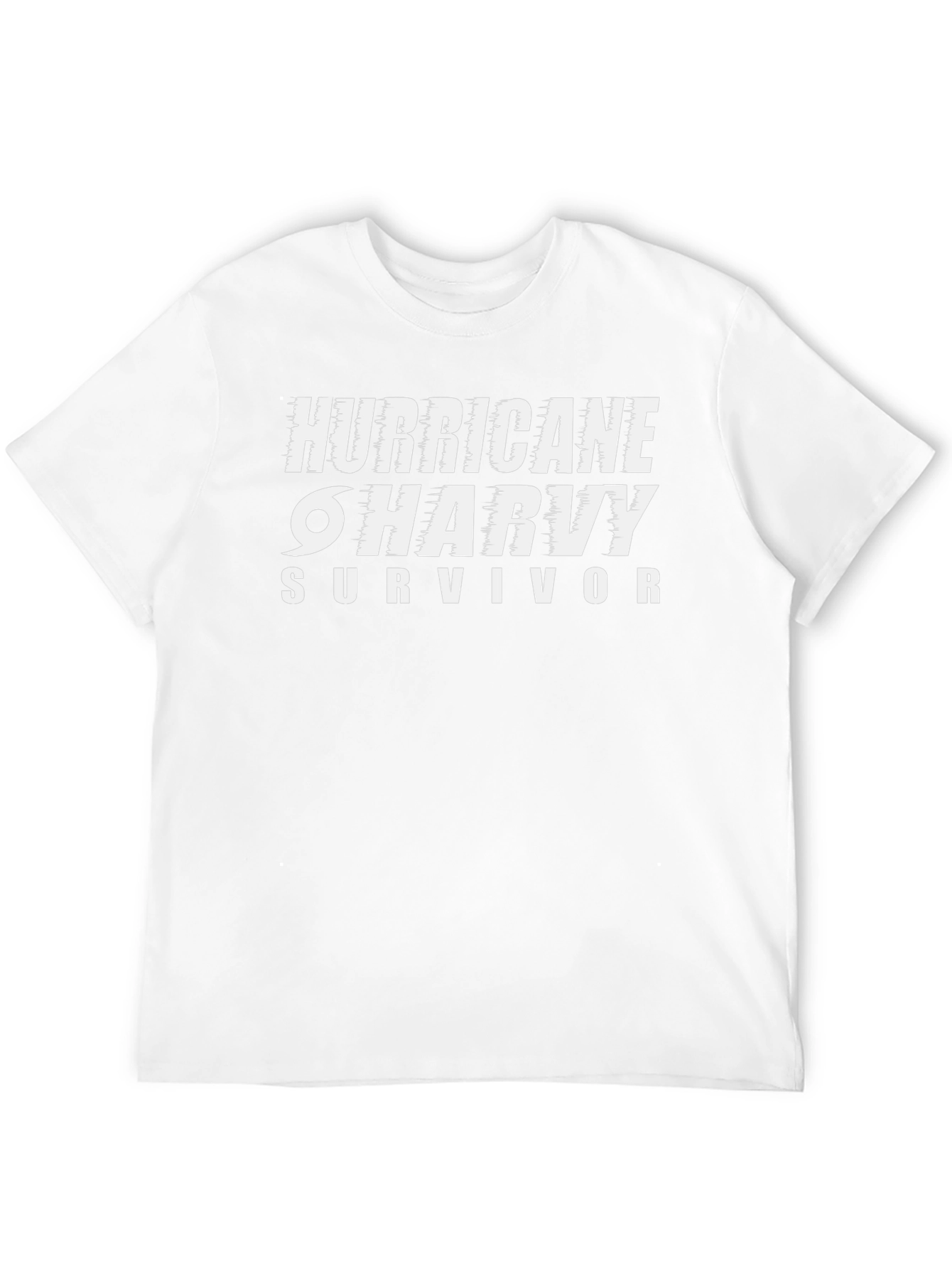 Hurricane Harvey Survivor Black T-Shirt